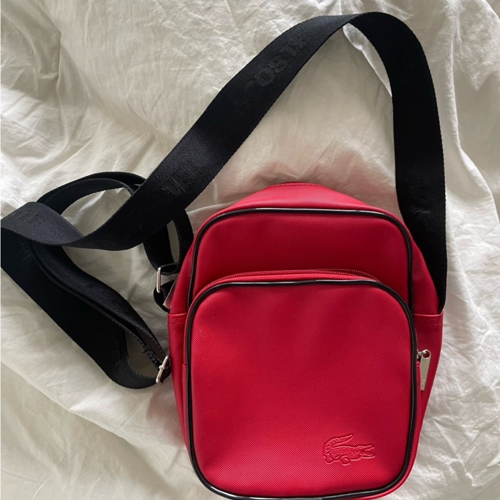Lacoste Red Sling Bag